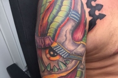 Tattoos Gerhard Farbe